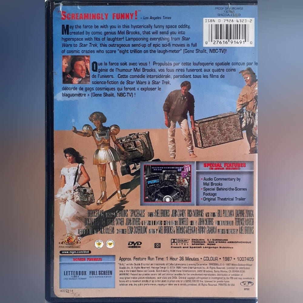 Spaceballs DVD - Picture 2 of 3